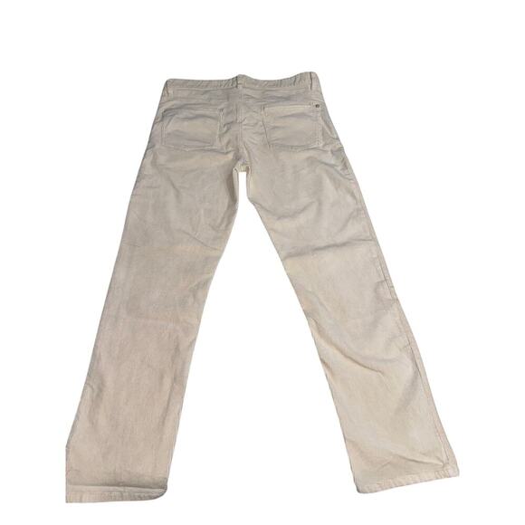 Pilcro Women’s Slim Boyfriend Corduroy Jeans Cream Size 31 - Picture 5 of 8